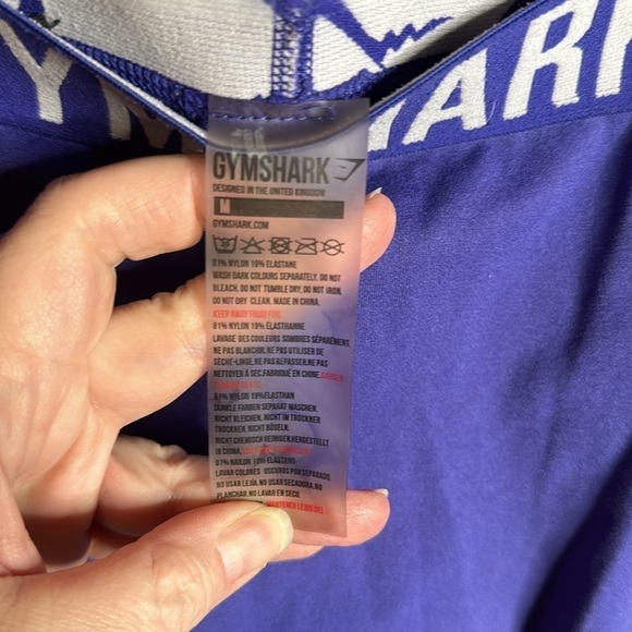 Gymshark Womens Purple Full Length Base‎ Layer Leggings Size Medium - Picture 2 of 3